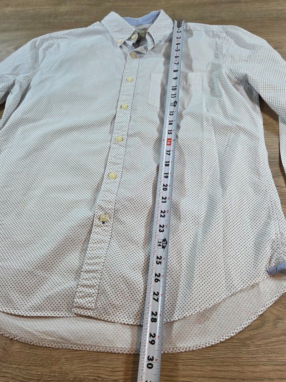 American Eagle Seriously Soft Classic Fit Button Down Shirt LS Men's Medium - Picture 4 of 10